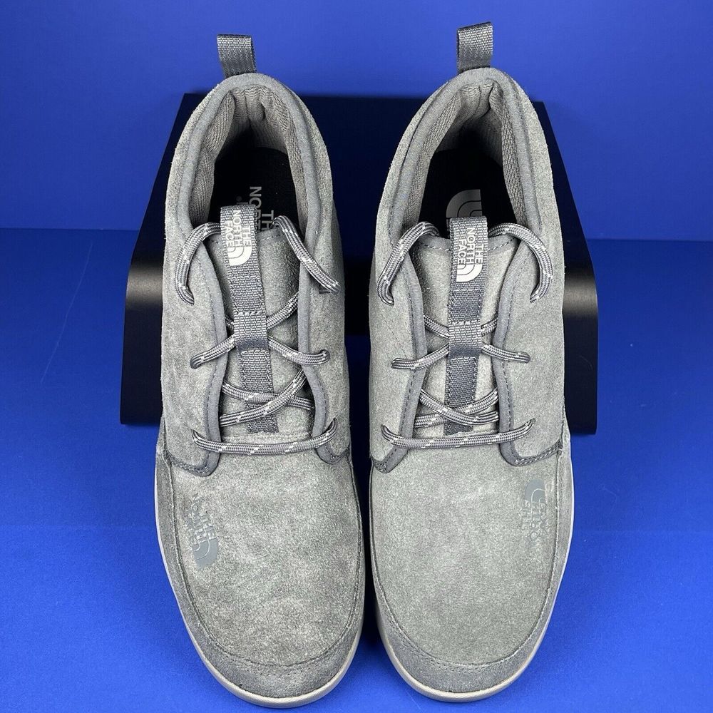 NEW The North Face NSE Chukka Suede Men's 10.5 Grey Shoes Boots $125‎ - Picture 4 of 10